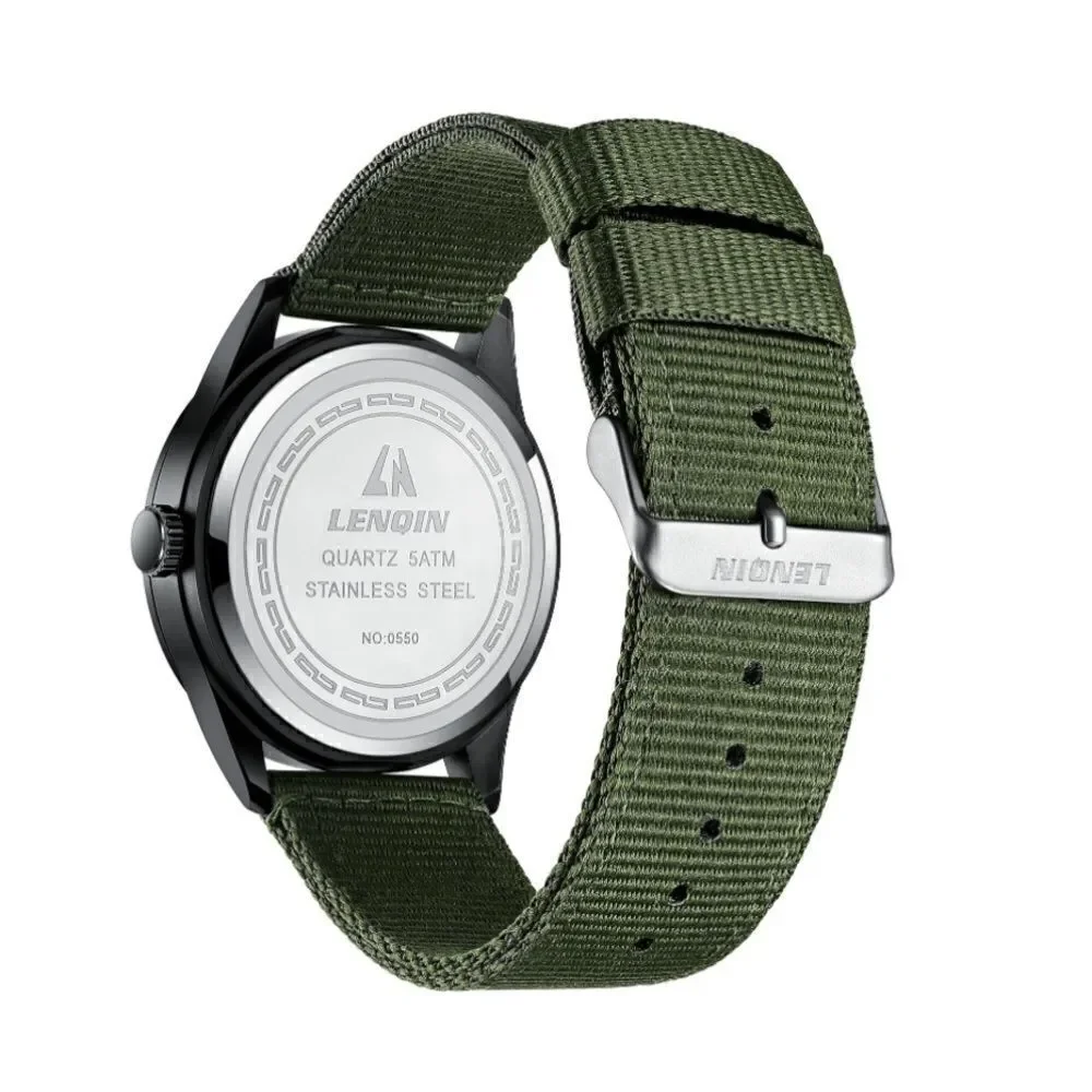 Men’s Analog Nylon Watch